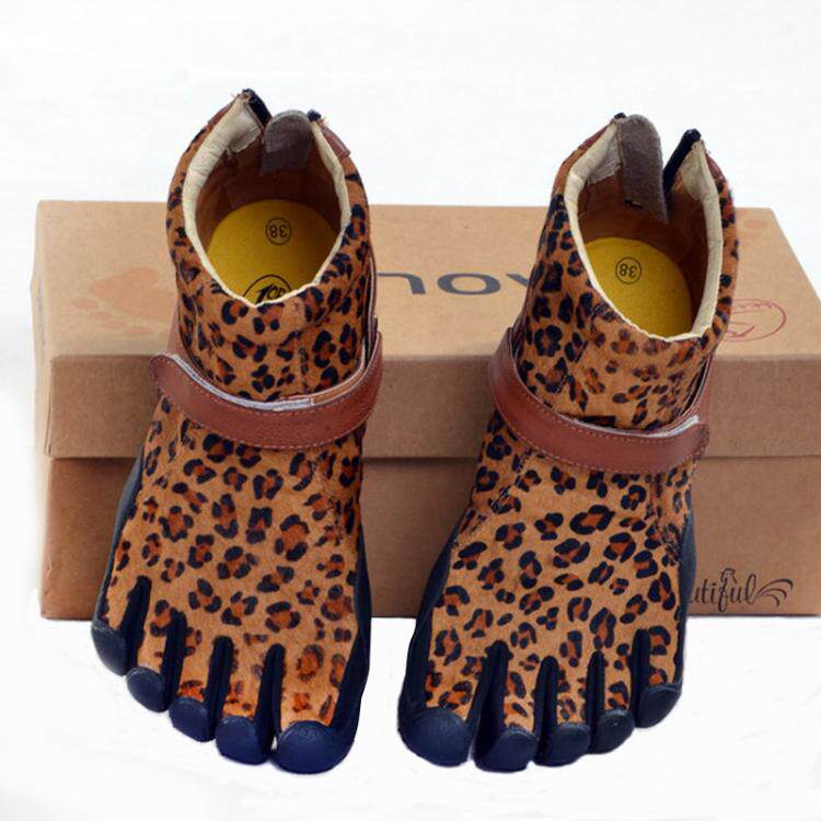 Five fingers high-finger shoes high-gang female winter yoga shoes male barefoot running shoes outdoor climbing shoes corrective shoes