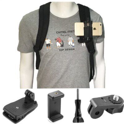 Shoulder bag clamp Applicable insta360 accessories onex2 Shoulder Bag Shoulder Strap Chest Front Fixed Bracket Mobile Phone Clip Holder