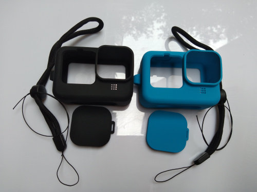 Applicable gopro silicone cover accessories hero10 black motion camera anti-fall protective sleeve anti-scraping lens cover