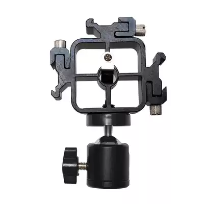 Three-lamp holder Gimbal flash holder Top flash hot shoe universal cloud table lamp holder can be installed with photography umbrella lamp holder
