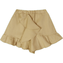 Jiangnan Buyi childrens clothing summer ruffled culottes shorts light and cool tulle girls and childrenjnbybyjnby