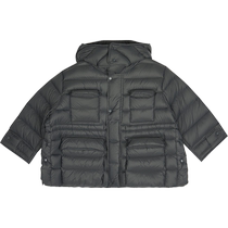 Jiangnan Buyi childrens clothing winter down jacket work wear mid-length warm nylon boys and girls jnbybyjnby