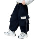 Boys' Autumn Pants 2025 New Stylish Boys' Cargo Pants Cool and Handsome Children's Autumn and Winter Casual Versatile Jogger Pants
