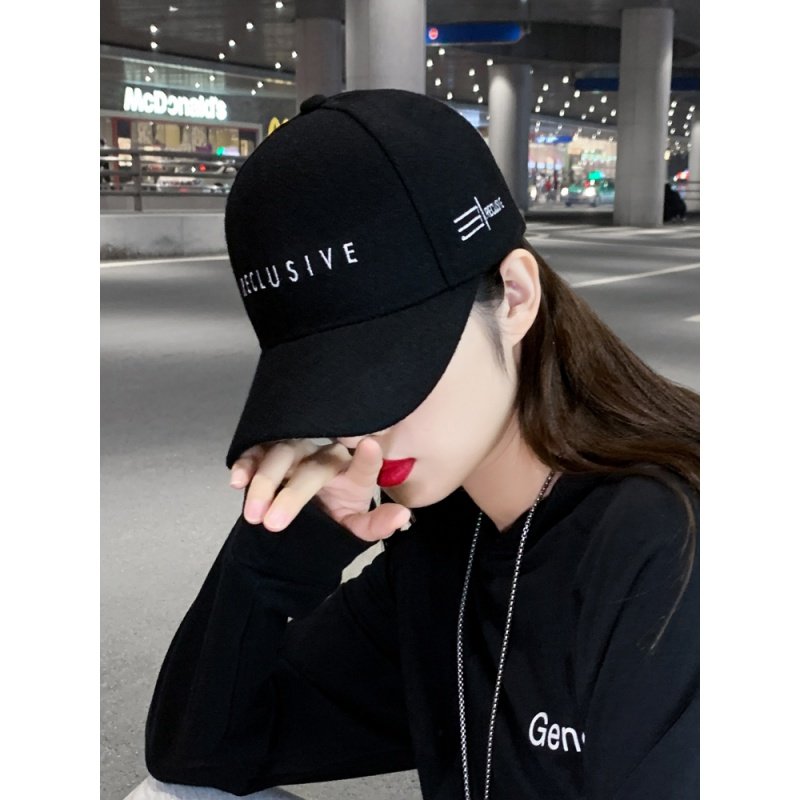 Tide brand baseball cap women's fashion trend net red style embroidery sunshade Korean version of the peaked cap new all-match spring, autumn and summer hat