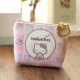 Dễ thương hello kitty phim hoạt hình cô gái trái tim màu hồng ví nhỏ tai nghe nhỏ lưu trữ vật phẩm túi xu coin