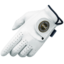 American PGA Golf Gloves Mens Genuine Leather Gloves Full Sheepskin Velcro Super Breathable Golf Supplies