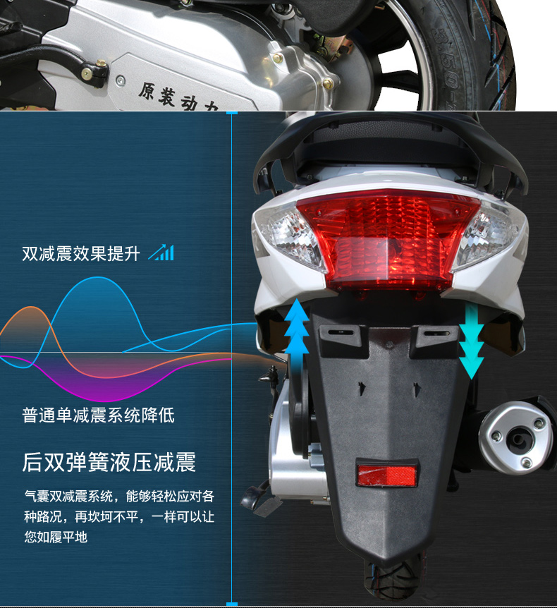 Scooter nhanh Eagle WISP vẫn dẫn 125cc scooter xe xe máy nhiên liệu boost travel xe đường phố