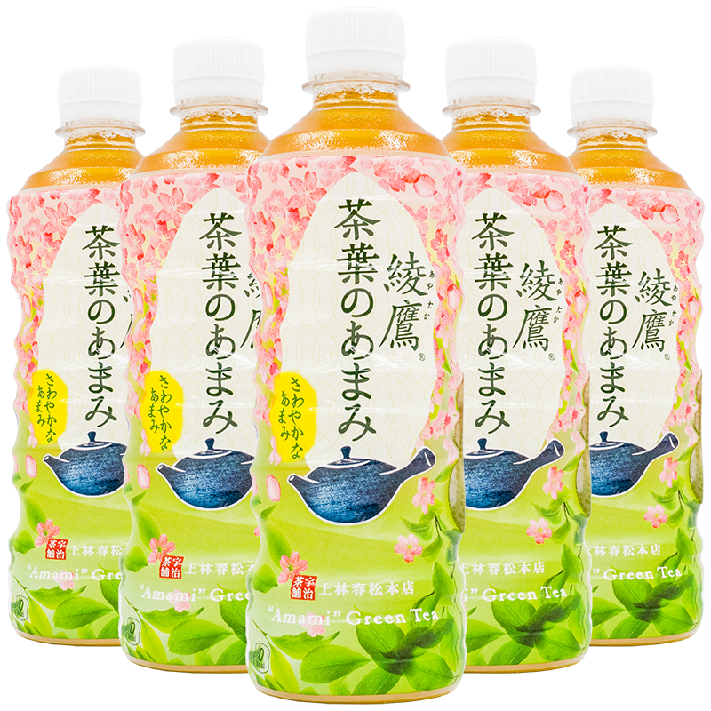 Spot Japan Imports Coca-Cola Drinks Health Green Tea Drink Ayataka Yudew Ataka Tea 525ml