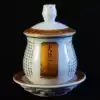 Holy water cup Great compassion water cup Water supply cup Water supply cup Guanyin in front of the Buddha Small Ceramic Great Compassion spell water purification cup for Buddhism