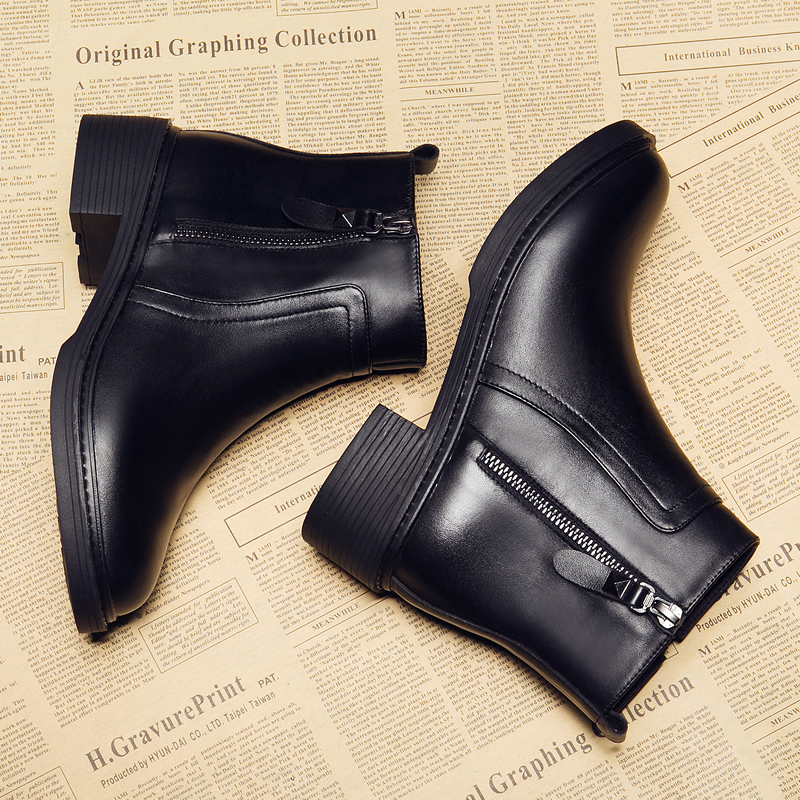 Bottes mi-saison femme en Caoutchouc - Ref 3250555 Image 1