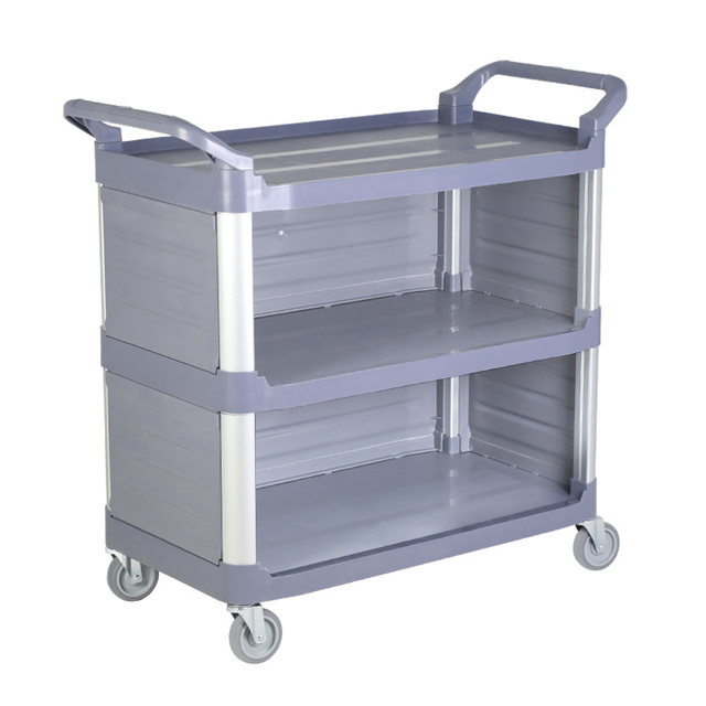 Bai Dehui multifunctional trolley ຂະຫນາດນ້ອຍໂຮງແຮມຮ້ານອາຫານອາຫານການຈັດສົ່ງອາຫານໂຄງຮ່າງການຂອງໂຮງແຮມໂຖປັດສະວະເກັບກໍາຮ້ານການຄ້າຂະຫນາດໃຫຍ່