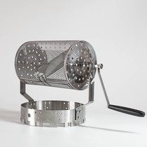 Straight fire hand-cranked bean baking machine home coffee bean baking machine coffee hand net automatic bean baking machine