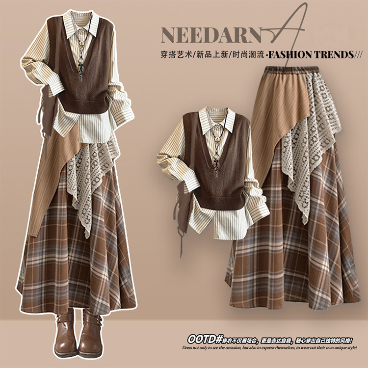 Xinjiang Travel, Inner Mongolia Outfit, Melard Wasteland Style, Cinched Waist Long Skirt, Women's Bohemian Vacation Dress Xinjiang Travel, Inner Mongolia Outfit, Melard Wasteland Style, Cinched Waist Long Skirt, Women's Bohemian Vacation Dress