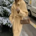 【Giảm giá 30%】 Quần áo mùa thu và mùa đông của phụ nữ Fayunda Shibosi - Trung bình và dài Coat