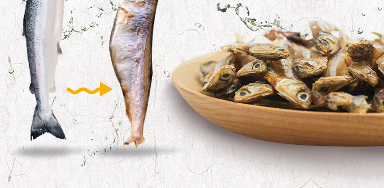 Bai Kexin Health Series Cá nhỏ khô 25g Mèo ăn vặt Chức năng Thưởng mèo Mèo Anh ngắn Làm đẹp ngắn Mèo ăn vặt - Đồ ăn nhẹ cho mèo thịt hộp