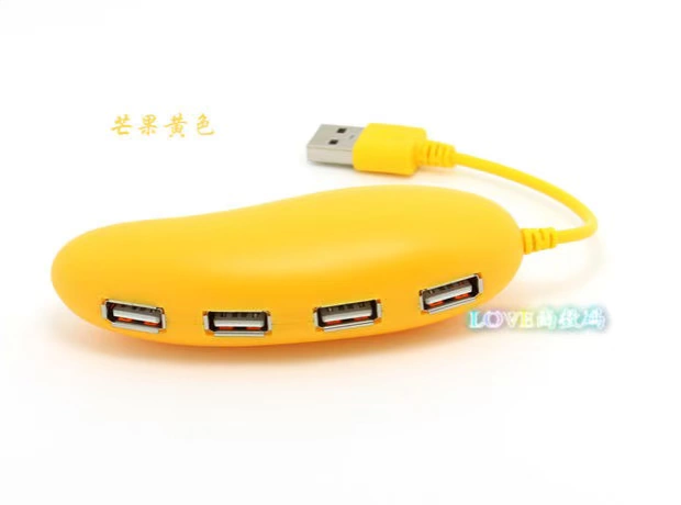 Trái chuối chuối xoài 4 cổng usb bộ chia trung tâm máy tính USB mở rộng HUB một cho bốn 2.0 - USB Aaccessories