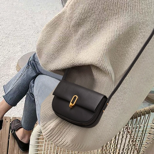 bdc/蓝舞 Сумка подмышку, сумка на одно плечо, из натуральной кожи