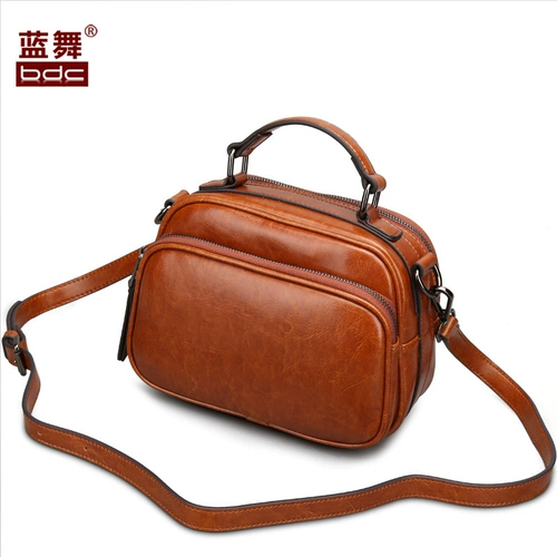 Сумка через плечо, кожаная небольшая сумка, ретро барсетка