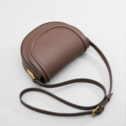 bdc/蓝舞 Сумка через плечо, весенняя сумка на одно плечо, небольшая сумка, из натуральной кожи, тренд сезона, премиум класс