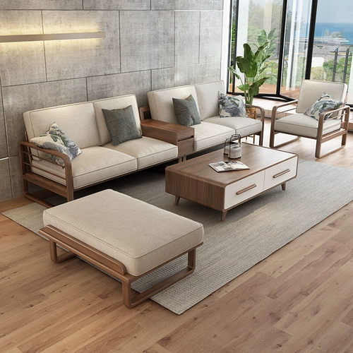 Современная и минималистичная ткань, универсальный диван, коробочка для хранения, мебель для гостиной