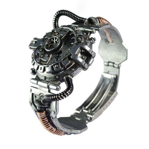 Брендовые ретро неоновые часы, в стиле панк