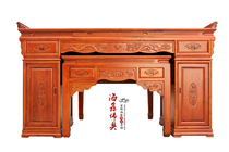 Light walnut wood Buddha Hall table Shrine Solid wood table for Taiwan Buddha Table Guanyin God Table God of Wealth Table Gongtai Incense case for God case