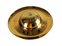 Haixin Buddha pure copper electroplated gold large cymbals Bronze cymbals Religious musical instruments Legal objects Gongs and drums cymbals cymbals Hi-hats