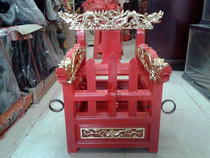 Factory direct temple Buddha sedan chair drawing gold wooden sedan chair Hand carved Buddha sedan chair size development Buddha sedan chair