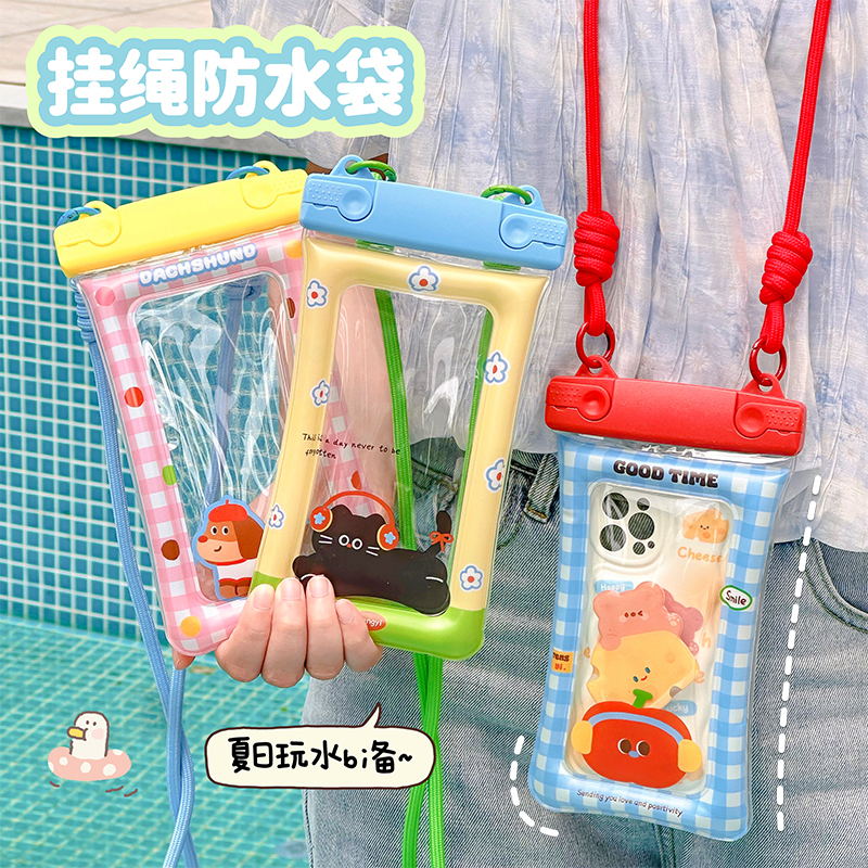 Airbag Mobile Phone Waterproof Bag with Touch Screen Capability, Special Sealed Bag for Water Parks, Seaside Swimming, Rafting, and Photography, Waterproof Case Airbag Mobile Phone Waterproof Bag with Touch Screen Capability, Special Sealed Bag for Water Parks, Seaside Swimming, Rafting, and Photography, Waterproof Case