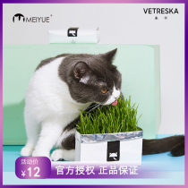 Uncarded Cat Grass Seed Potted Seedless Soil Hydrobacter Planting Suit Small Wheat Grass Seed Cat Mint Snacks