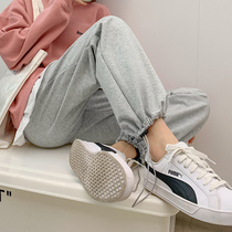 Design sense pregnant women belly pants spring and autumn pregnant women pants fashion tide mom wear wild casual wide leg pants two wear