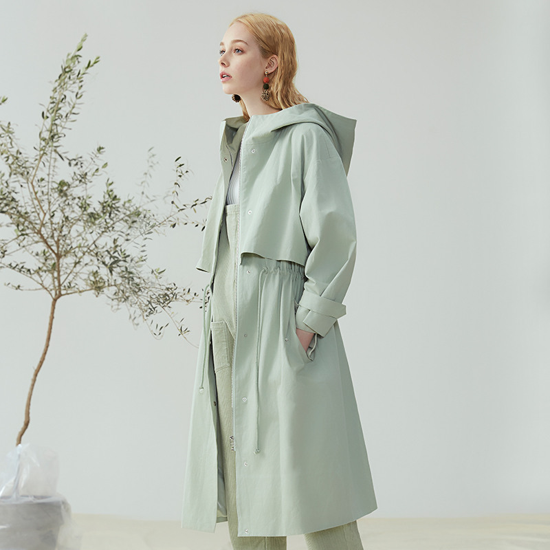 Trench pour femme en Coton en Coton - Ref 3228121 Image 3