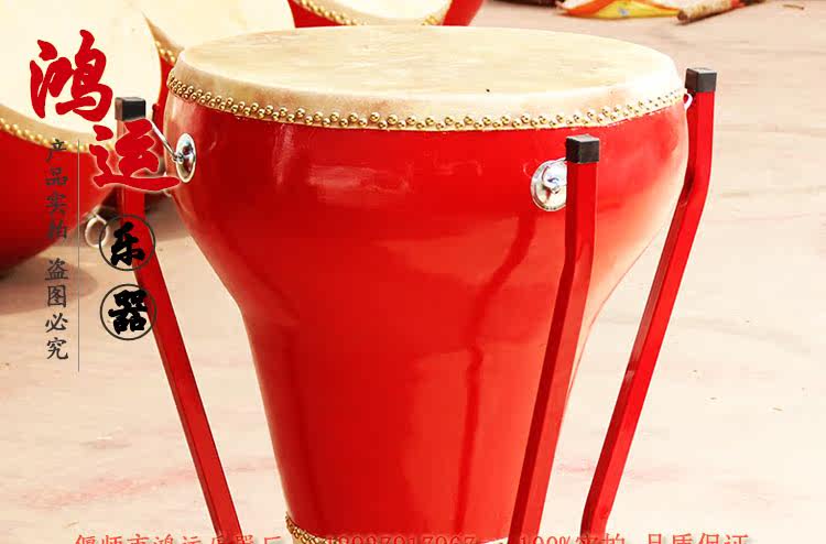 16寸18寸寸花盆鼓龙鼓青花瓷花盆鼓牛皮鼓彩绘鼓大鼓厂家直销 狂欢再续 花盆 大鼓 牛皮 彩绘 直销途虎网
