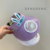 Children hat Summer sun protection hat baby Sunshade hat boy girl girl big eave fan cap empty top sun hat tide