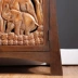 Thái miền Đông Nam Á Tủ hiên nhà bằng gỗ đặc cổ điển voi Thái Lan chạm khắc rỗng trang trí nội thất tủ lưu trữ cổ điển - Buồng
