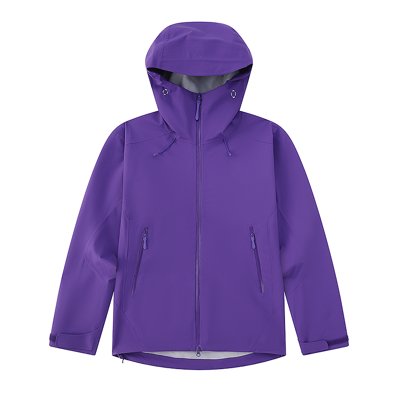 Niaojia Lt New Men's Softshell Jacket Fully Heat-Sealed with Taped Seams, Windproof and Waterproof, Outdoor Hooded Jacket with Underarm Zippers and Breathable Vents