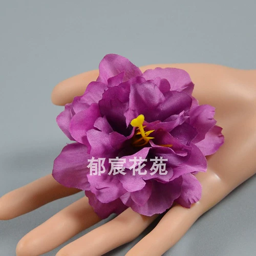 Моделируемая шелковая ткань цветы, трава ядра пиона цветочная головка, шляпа для обуви цветочниц, украшение цветов, свадебные цветы, имитируемый маленький пион