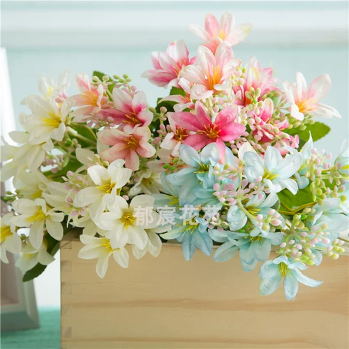 18 -Главная масляная живопись Lily Home Decorative Flower Beast Flower Ring Make Детский танец, держащий цветочный зал зала