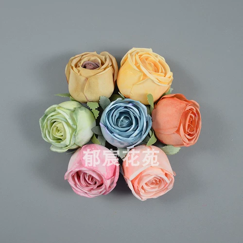 Реалистичные искусственные цветы, в цветочек, домашний декор