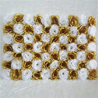 Чистый белый+золотой цвет