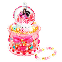 Qibei workshop girl handmade diy Ye Luoli fairy gift box Princess gift pearl sticker material pack