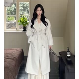 Осенний длинный плащ для отдыха, премиум класс, в британском стиле, средней длины, подходит для подростков