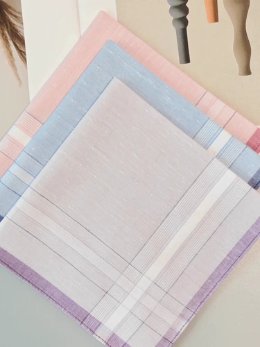 Мягкий мужской хлопковый носовой платок