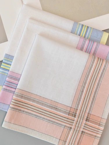 Мягкий мужской хлопковый носовой платок