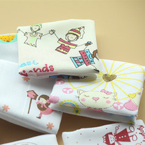 Export cartoon handkerchief cotton thin multi-style children handkerchief printed handkerchief