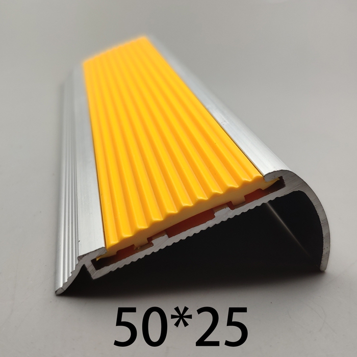 Aluminum Alloy Anti-Slip Strips, Stair Corner Strips, Step Arc-Shaped Edge Strips, Engineering Factories, Schools, Shopping Malls