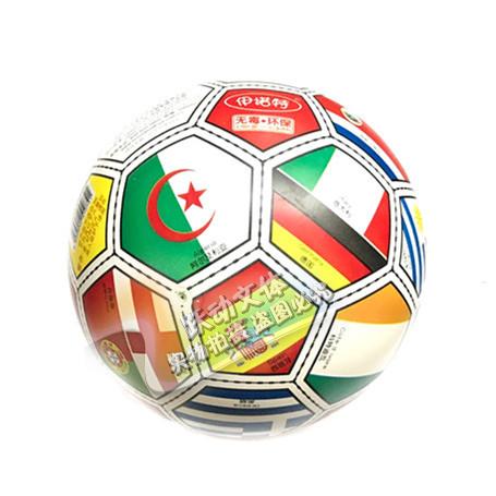 32 National Flag Pattern Football Bar KTV Trim Large thickened Color Flag Elastic Inflatable Leather Ball-Taobao