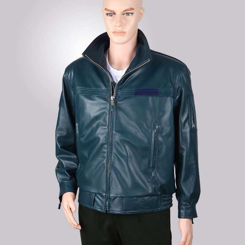 Public Hair 02 Empty Spring Autumn Pilot Leather Clothing Jacket Blouse