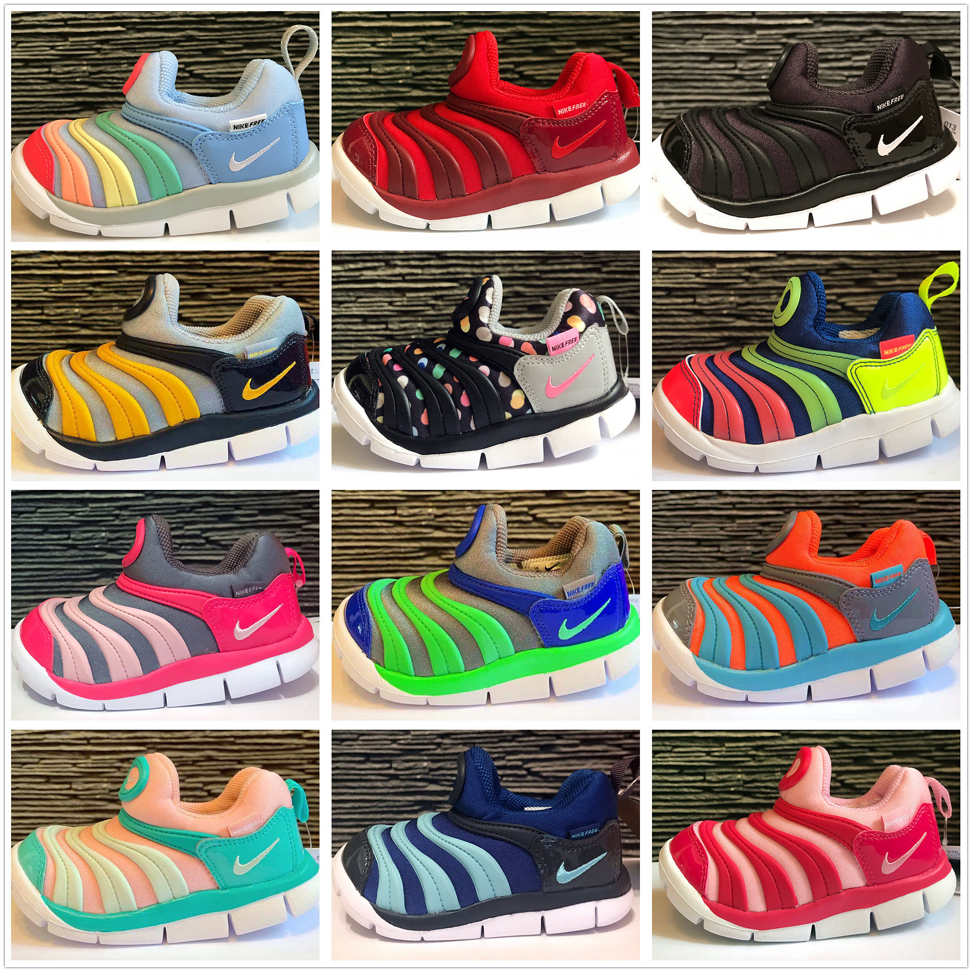 Spot Japan NIKE Caterpillar Children's Shoes 2022 New Boys and Girls Toddler Sneakers