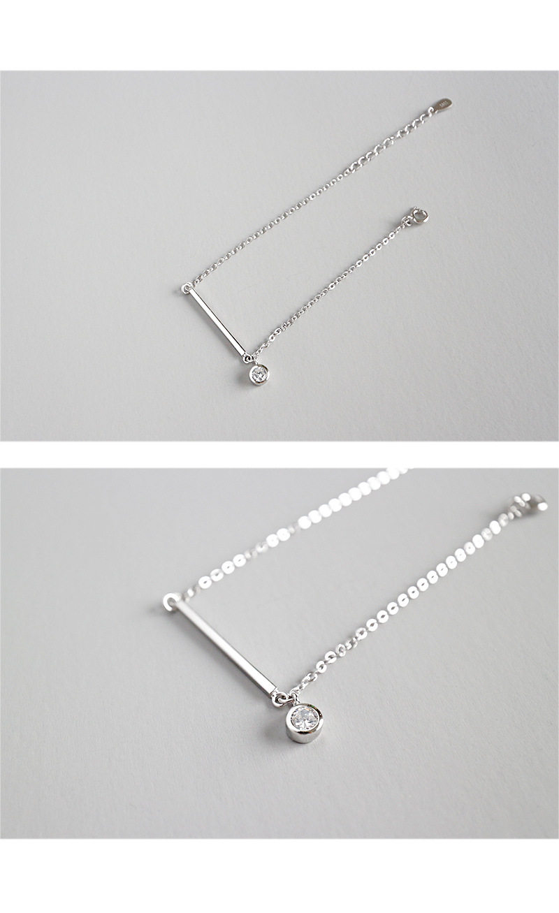 Bracelet de cheville Femme OTHER   en Argenterie - Ref 3103115 Image 16